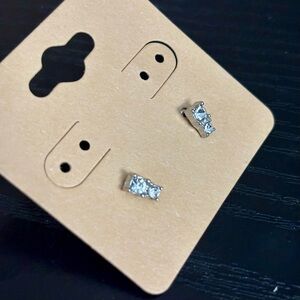 Maurices Silver Stud Earrings